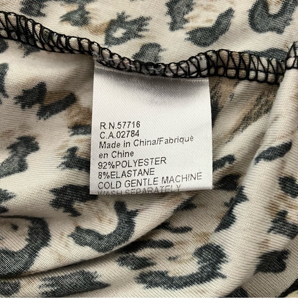 Papillon | Leopard prints cowl neck dress - Picture 7 of 10